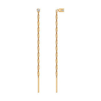 Серьги 585 0.67