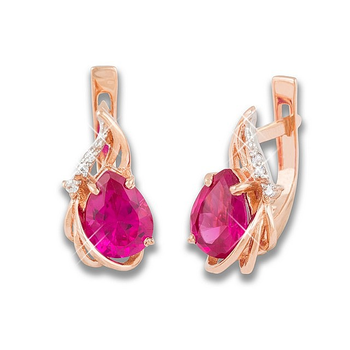 Серьги 585 пд
