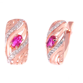 Серьги 585 пд