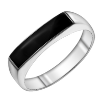 Кольцо печатка 925